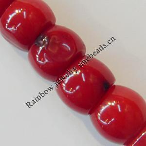 Coral Beads, About 7x5mm Hole:0.1mm, Sold by KG