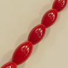 Coral Beads, Oval 10x5mm Hole:0.1mm, Sold by KG