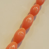 Coral Beads, Oval 10x5mm Hole:0.1mm, Sold by KG