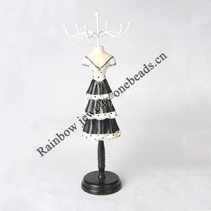 Jewelry Display, Material:Wood, About 376x165x120mm, Sold by Box 