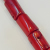 Coral Beads，Column Size:about 22x13mm Hole:0.1mm, Sold by Kg