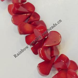 Coral Beads，Size:about 14x9mm Hole:0.1mm, Sold by Kg 