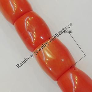 Coral Beads，Size:about 18x13mm Hole:0.1mm, Sold by Kg 