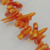 Coral Beads，Size:about 22x6mm Hole:0.1mm, Sold by Kg 