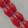 Coral Beads，Faceted Bicone Size:about 8x4mm Hole:0.1mm, Sold by Kg