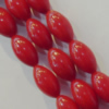 Coral Beads，Oval Size:about 9x5mm Hole:0.1mm, Sold by Kg