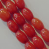 Coral Beads，Oval Size:about 7.5x5mm Hole:0.1mm, Sold by Kg