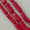 Coral Beads，Size:about 14x4mm Hole:0.1mm, Sold by Kg