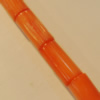 Coral Beads，Column Size:about 15x6mm Hole:0.1mm, Sold by Kg
