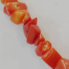 16-Inch Coral Beads，Size:about 6mm Hole:0.1mm, Sold by Strand