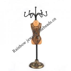 Jewelry Display, Material:Wood, About 282x175x115mm, Sold by Box 