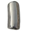 Jewelry findings, CCB plastic Beads platina plated, 30x13mm Hole:3mm, Sold by Bag
