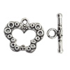 Clasp Zinc Alloy Jewelry Findings Lead-free, Loop:20x17mm, Bar:20x3mm Big Hole:3mm Small Hole:2mm, Sold by Bag