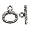 Clasp Zinc Alloy Jewelry Findings Lead-free, Loop:16x18mm, Bar:20x3mm Big Hole:3mm, Sold by Bag