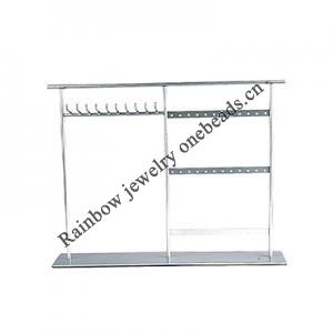 Jewelry Display, Material:Iron, About 60x320x260mm, Sold by Box