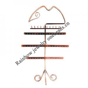 Jewelry Display, Material:Iron, About 110x220x370mm, Sold by Box