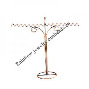 Jewelry Display, Material:Iron, About 130x400x270mm, Sold by Box