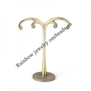 Jewelry Display, Material:Zinc Alloy, About 40x95x120mm, Sold by Box