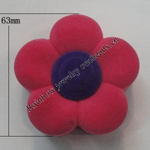 Jewelry Box for Rings, Flower 63x37mm, Sold by Box 