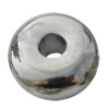 Jewelry findings, CCB plastic Donut platina plated, 34mm Hole:9mm, Sold by Bag