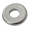 Jewelry findings, CCB plastic Donut platina plated, 25x9mm, Sold by Bag