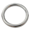 Jewelry findings, CCB plastic Donut platina plated, 57x45mm, Sold by Bag