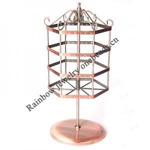 Jewelry Display, Material:Iron, About 150x160x340mm, Sold by Box