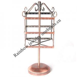 Jewelry Display, Material:Iron, About 120x120x280mm, Sold by Box
