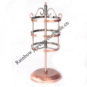 Jewelry Display, Material:Iron, About 120x120x300mm, Sold by Box