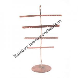 Jewelry Display, Material:Iron, About 220x110x350mm, Sold by Box