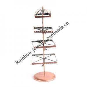 Jewelry Display, Material:Iron, About 165x165x345mm, Sold by Box