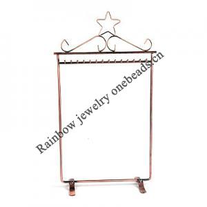 Jewelry Display, Material:Iron, About 95x210x325mm, Sold by Box