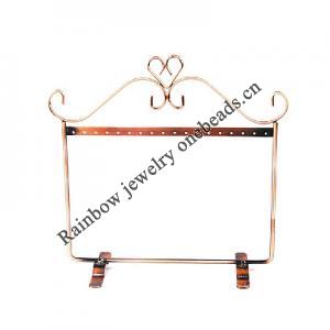 Jewelry Display, Material:Iron, About 260x100x240mm, Sold by Box