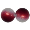 Dichroic Acrylic Beads, Round 8mm-20mm Hole:1.5mm, Sold by Bag