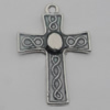 Pendant Zinc Alloy Enamel Jewelry Findings Lead-free, 26x18mm Hole:2mm, Sold by Bag