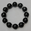 Semiprecious stone Bracelet, 8-Inch, Bead Size:14mm Sold by Group