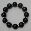 Semiprecious stone Bracelet, 8-Inch, Bead Size:14mm Sold by Group