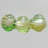 Dichroic Plastic Beads, Lantern 8x7mm Hole:1.5mm, Sold by Bag