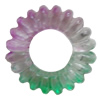Dichroic Plastic Beads, 17x8mm Hole:1mm, Sold by Bag