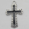 Pendant Zinc Alloy Enamel Jewelry Findings Lead-free, 32x20mm Hole:2mm, Sold by Bag