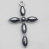 Pendant Zinc Alloy Enamel Jewelry Findings Lead-free, 30x18mm Hole:1mm, Sold by Bag