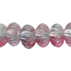 Dichroic Plastic Beads, Flat Round 4mm Hole:0.2mm, Sold by Bag