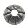 Bead Caps Zinc Alloy Jewelry Findings Lead-free, 6mm Hole:2mm, Sold by Bag
