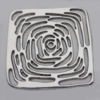 Connector Zinc Alloy Jewelry Findings Lead-free, 50mm Hole:2mm, Sold by Bag