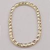 Iron Jumprings, Lead-Free Split, Oval 20x33mm, Sold by Bag