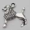 Pendant Zinc Alloy Jewelry Findings Lead-free, 20x19mm Hole:1.5mm, Sold by Bag