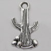 Pendant Zinc Alloy Jewelry Findings Lead-free, 20x10mm Hole:2mm, Sold by Bag