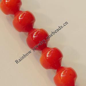 Coral Beads, 6x6mm Hole:0.1mm, Sold by KG