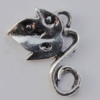 Pendant Zinc Alloy Jewelry Findings Lead-free, 16x13mm, Sold by Bag
