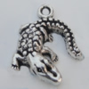 Pendant Zinc Alloy Jewelry Findings Lead-free, 14x17mm Hole:1mm, Sold by Bag